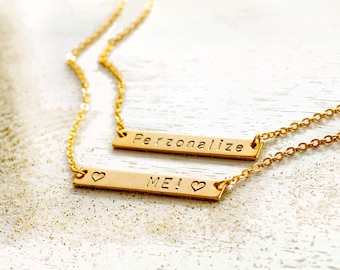 14k Gold Peridot August Birthstone Cursive Letter S Dog-tag Necklace