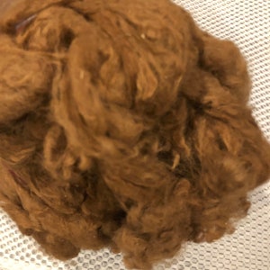 Raw Washed Alpaca Fiber 15 oz.