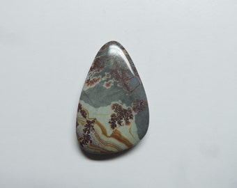 Amazing Natural Sanora Dendritic Jasper Smooth Fancy Shape Cabochon 1 Piece 30x19x5 MM Size Really Awesome Finest Quality