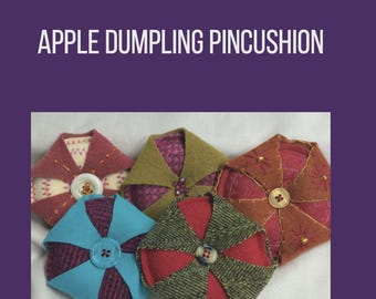 Worthwhile Goods: Apple Dumpling Pincushion - PDF Pattern