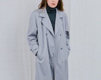 gray trench