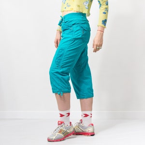 Vintage Y2K jorts hiking pants capri blue women size L/XL