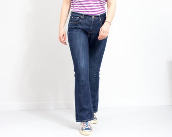 Levis jeans y2k blue denim mid waist women size M/L