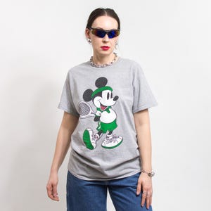 Mickey T-shirt vintage DISNEY short sleeve graphic cartoon size L