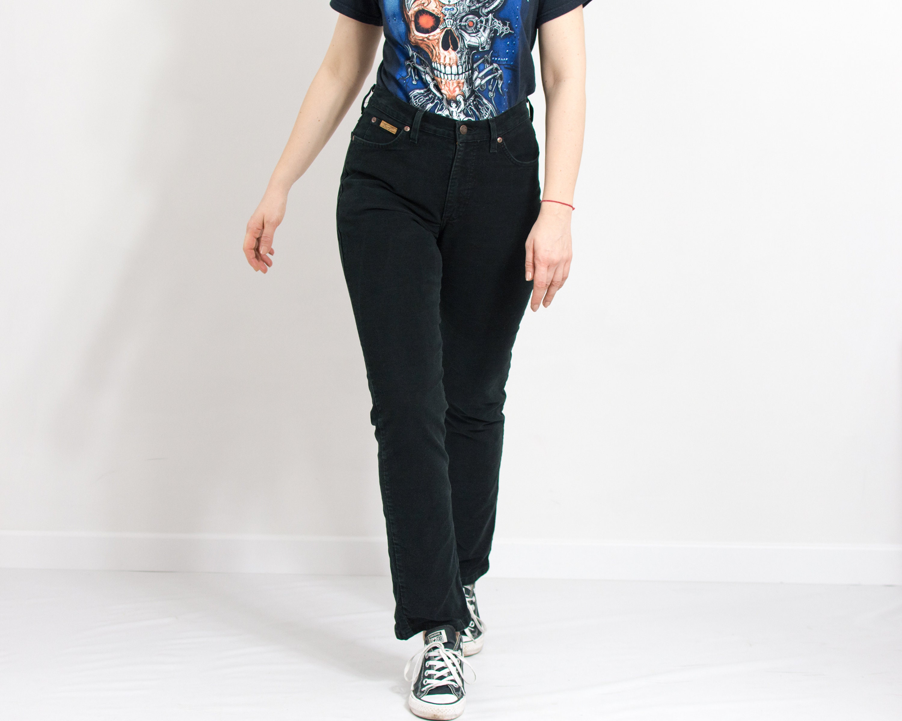Velvet Black Jeans Etsy Canada