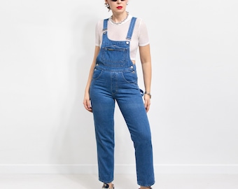 Vintage 90-tals denimoveraller Kanion dungarees jumpsuit dam storlek XS/S