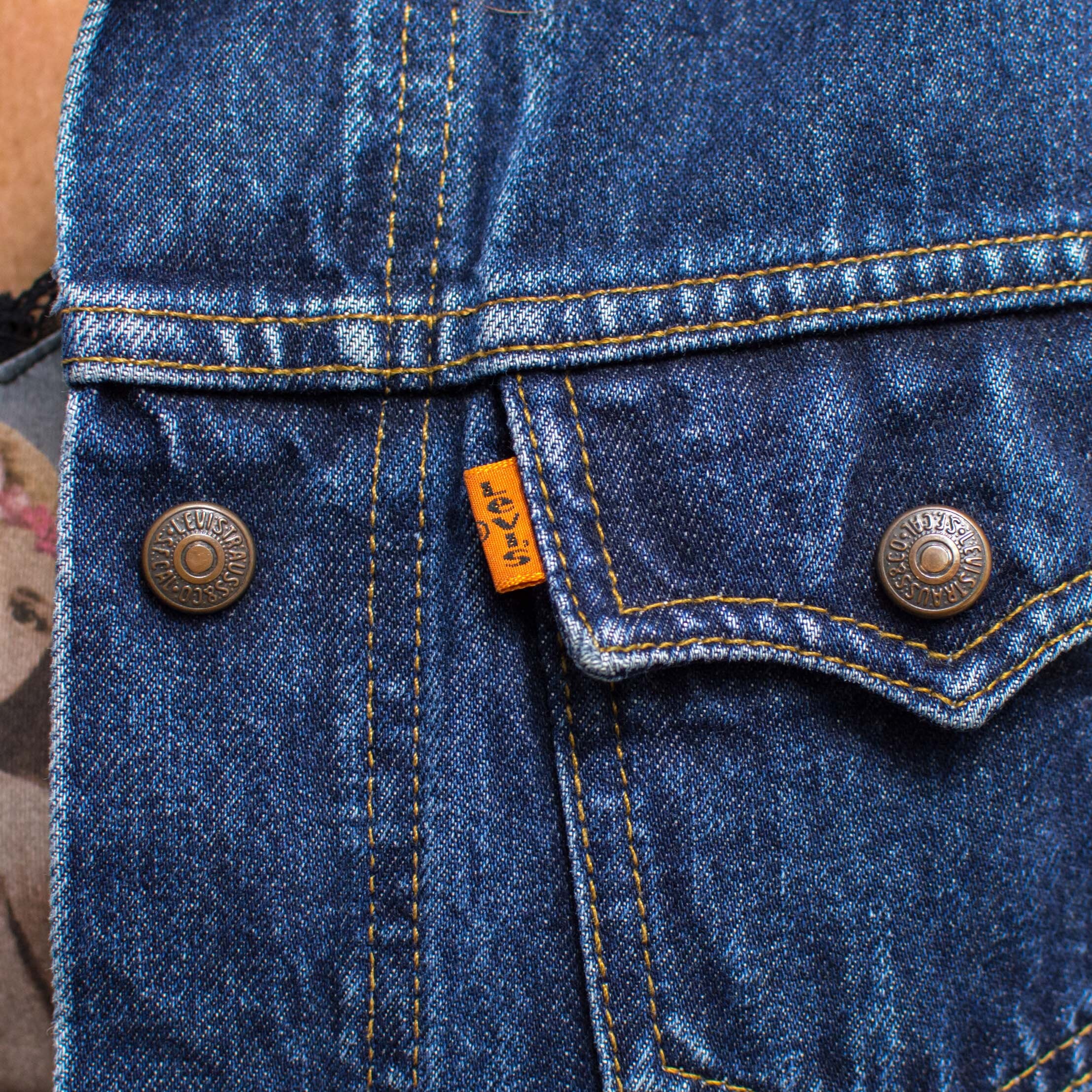 90s Levi's denim jacket オレンジタブ size44 90s Levi's denim jacket オレンジタブ size44 - メルカリ