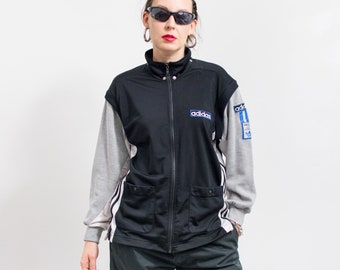 70's Adidas Track Jacket Vintage Tennis ATP Zip up Bright