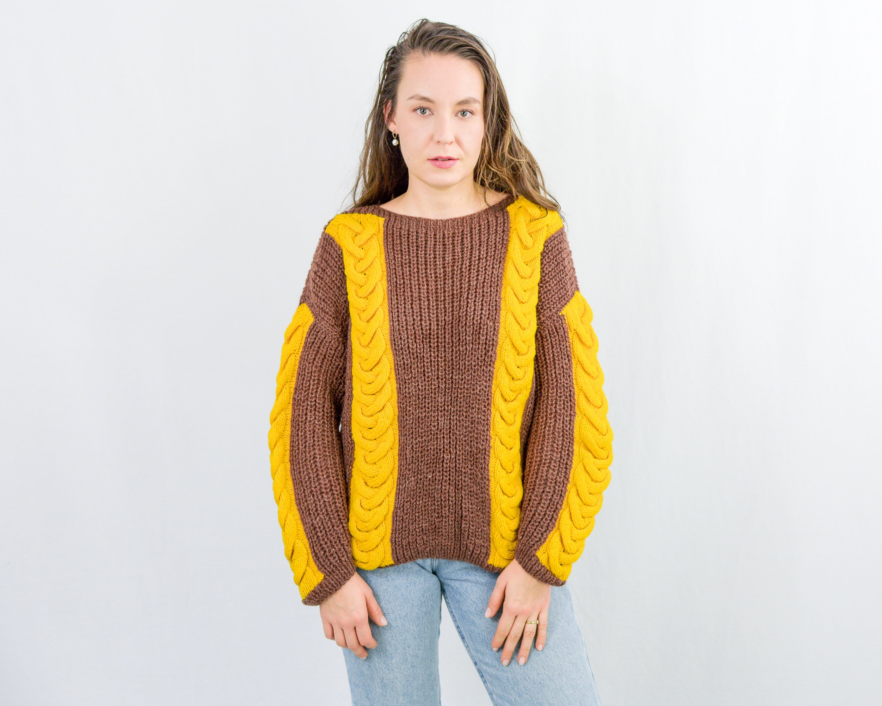 Vintage Oversized Sweater Slouchy 