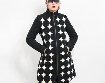 Chaqueta Desigual x Christian Lacroix estilo Y2K, abrigo ajustado para mujer, talla M