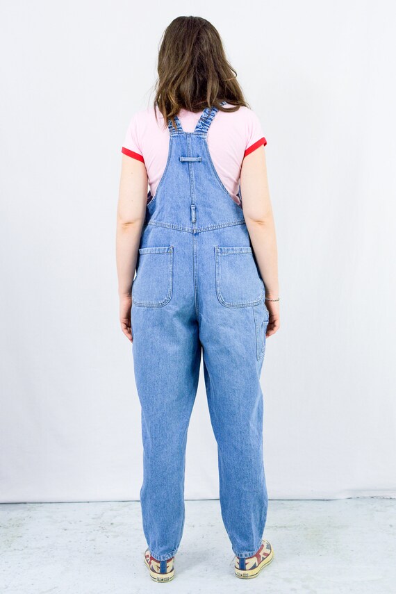 Vintage Overalls Blue Denim Jumpsuit 