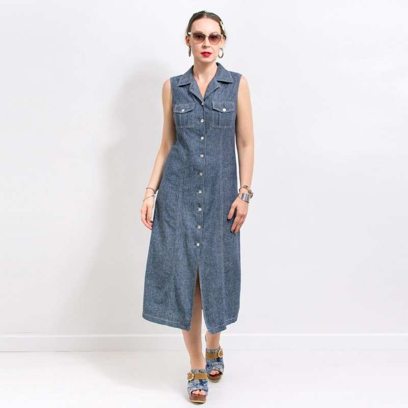 Vintage Linen Cool Dress