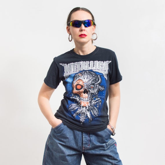 T shirt metallica donna on sale