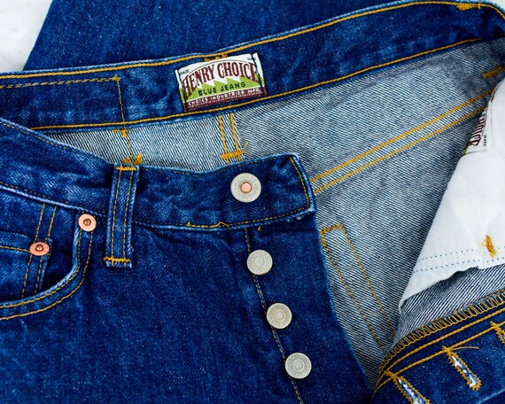 Henry Choice Jeans Vintage Blue 90s 