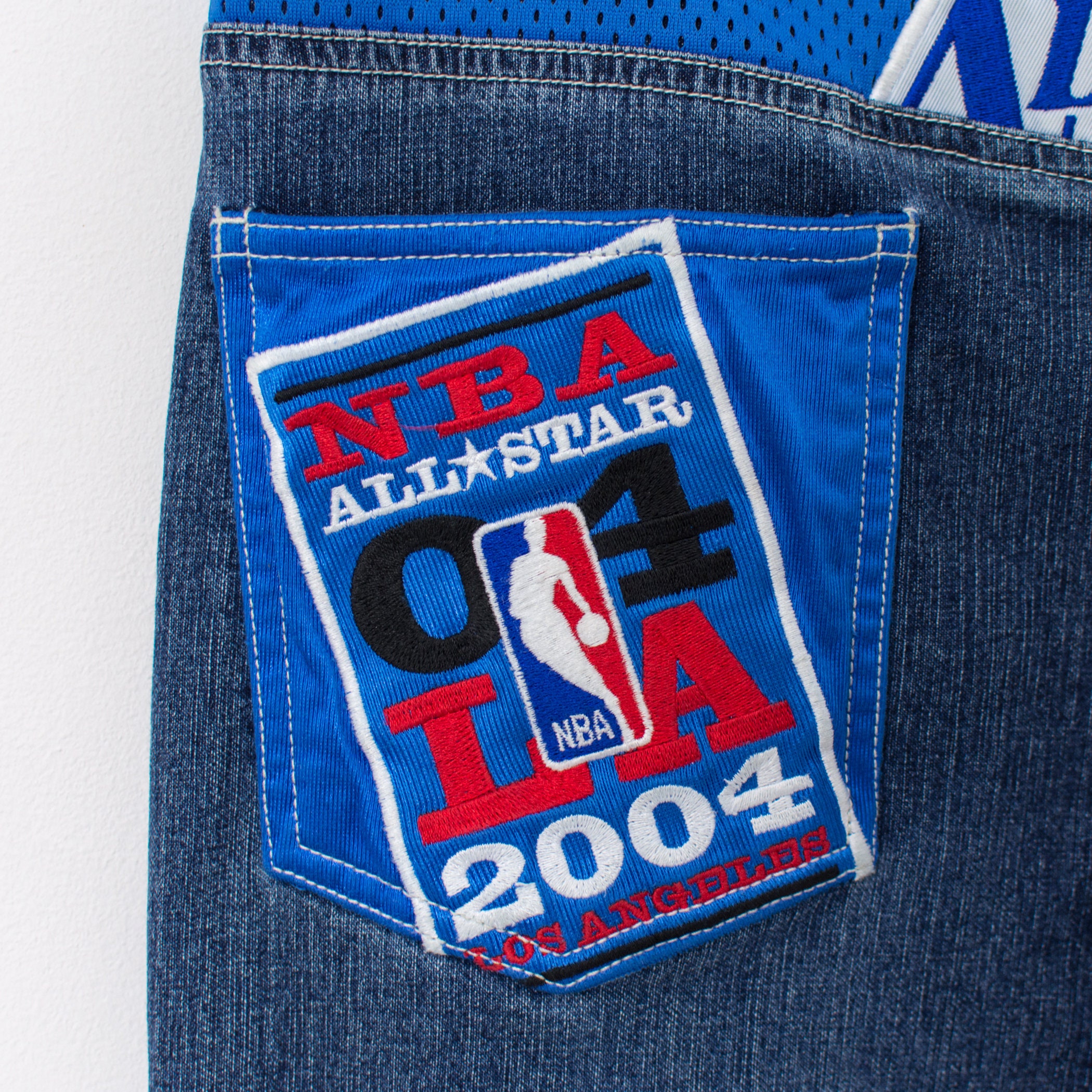 UNK NBA刺繍デニムパンツ y2k hiphop b-boy UNK NBA刺繍デニムパンツ y2k hiphop b-boy