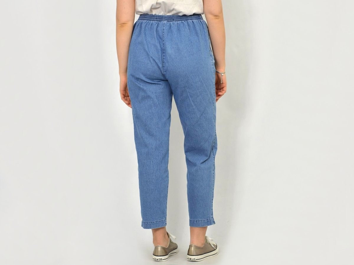 Vintage Jeans Loose Fit Pants High 