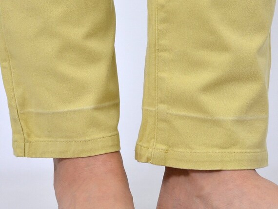 FENDI Jeans Vintage Yellow Pants 