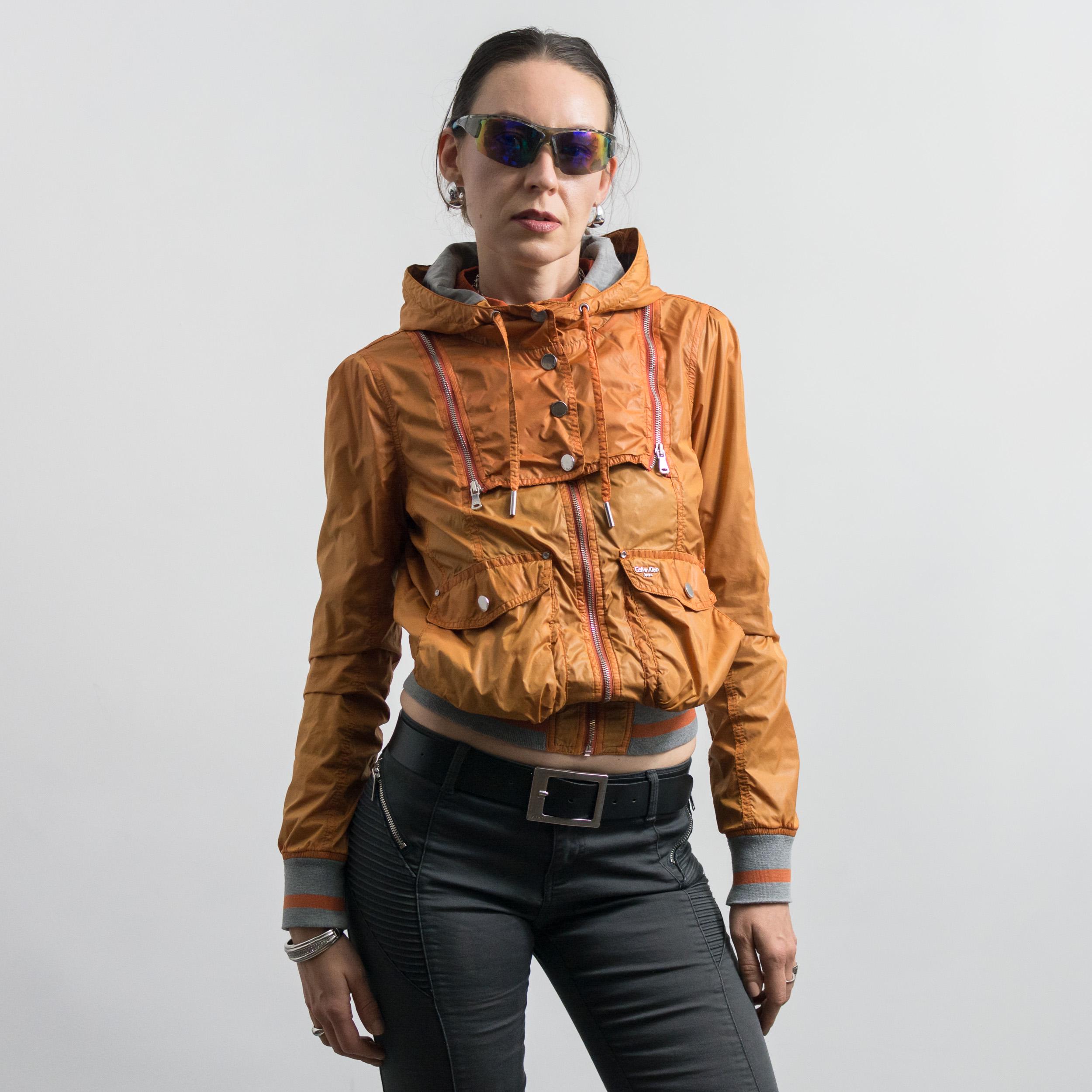archive calvin klein grunge parka brown 正規品販売サイト