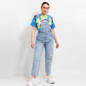 MUSTANG vintage overalls denim jumpsuit dungarees women size S