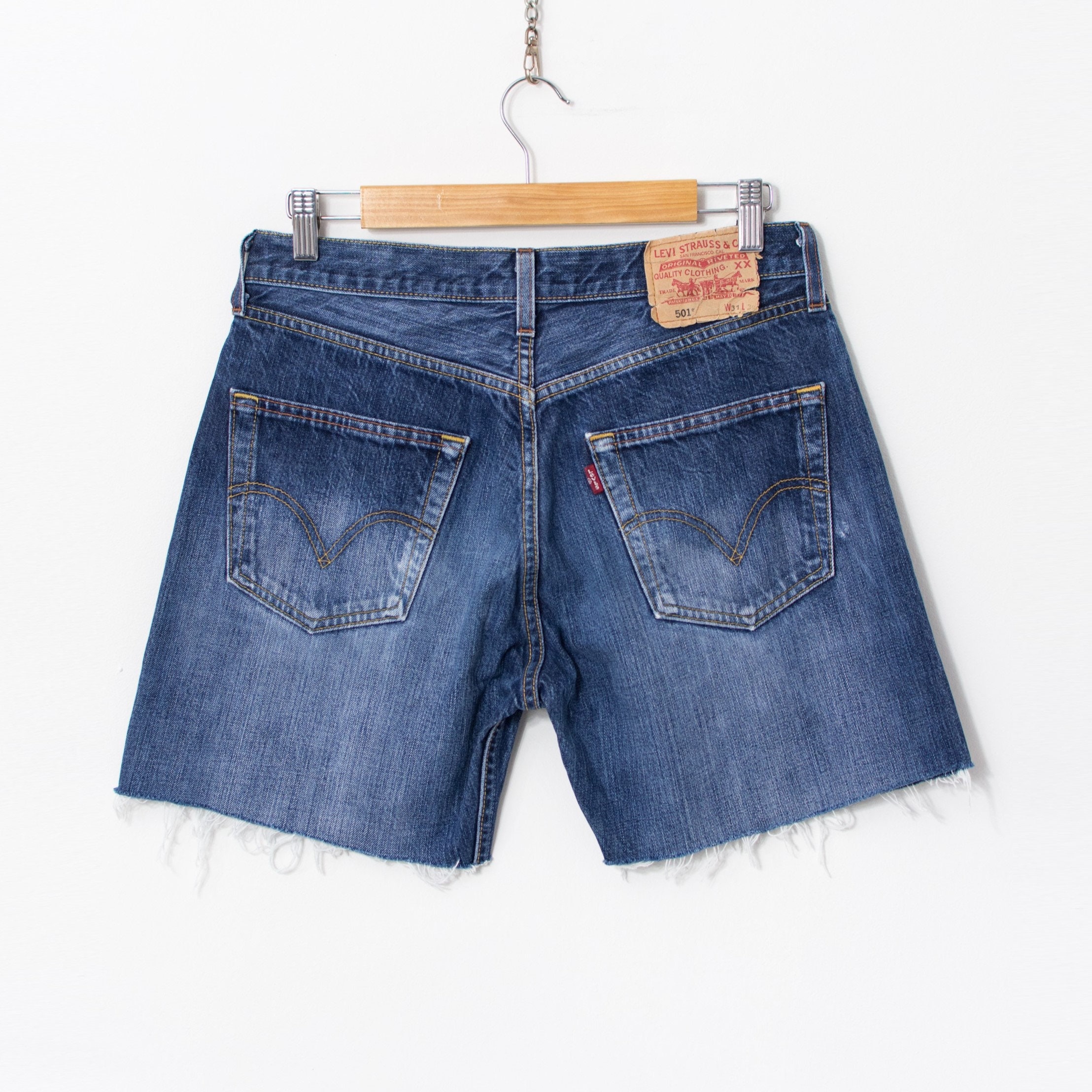 Levi's 501 Cut-off Shorts Denim Cutoffs Women Size W31 Canada