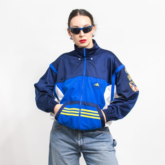 Chándal Chaqueta Adidas Mujer Vintage Chándal Adidas De Los Años