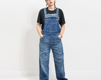 LEE vintage overalls denim jumpsuit dungarees women size L