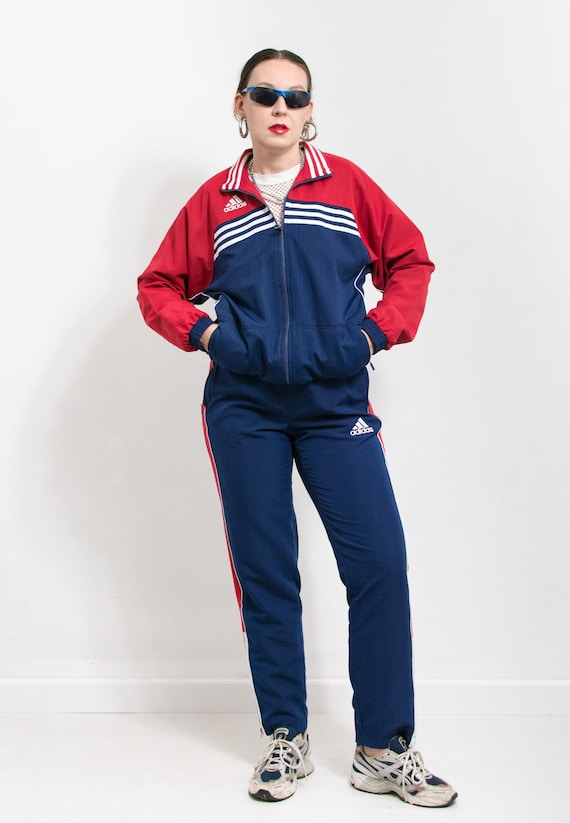 Vintage ADIDAS Tracksuit | 90s Athletic Two Piece Set | Women's