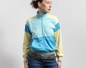 Vintage 90s Adidas Zip-up Track Jacket Colorblock L - Etsy