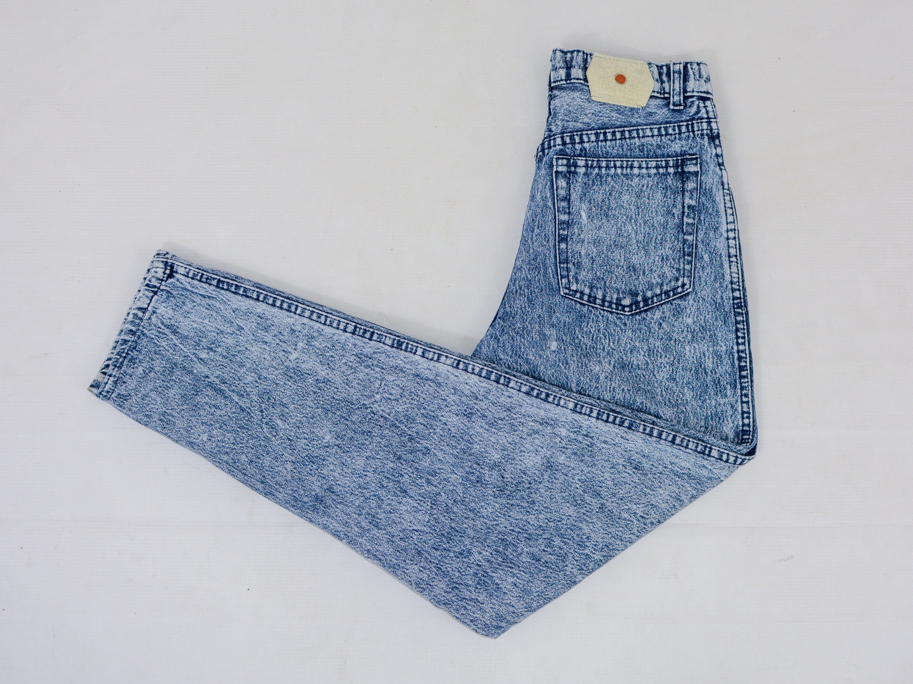 Sanders Dwars zitten magneet OTTO Jeans W26 L28 Mom Pants Acid Wash Vintage 90s Stonewashed - Etsy Hong  Kong