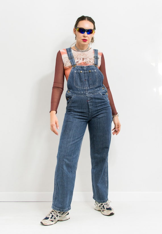 Lee denim dungarees clearance