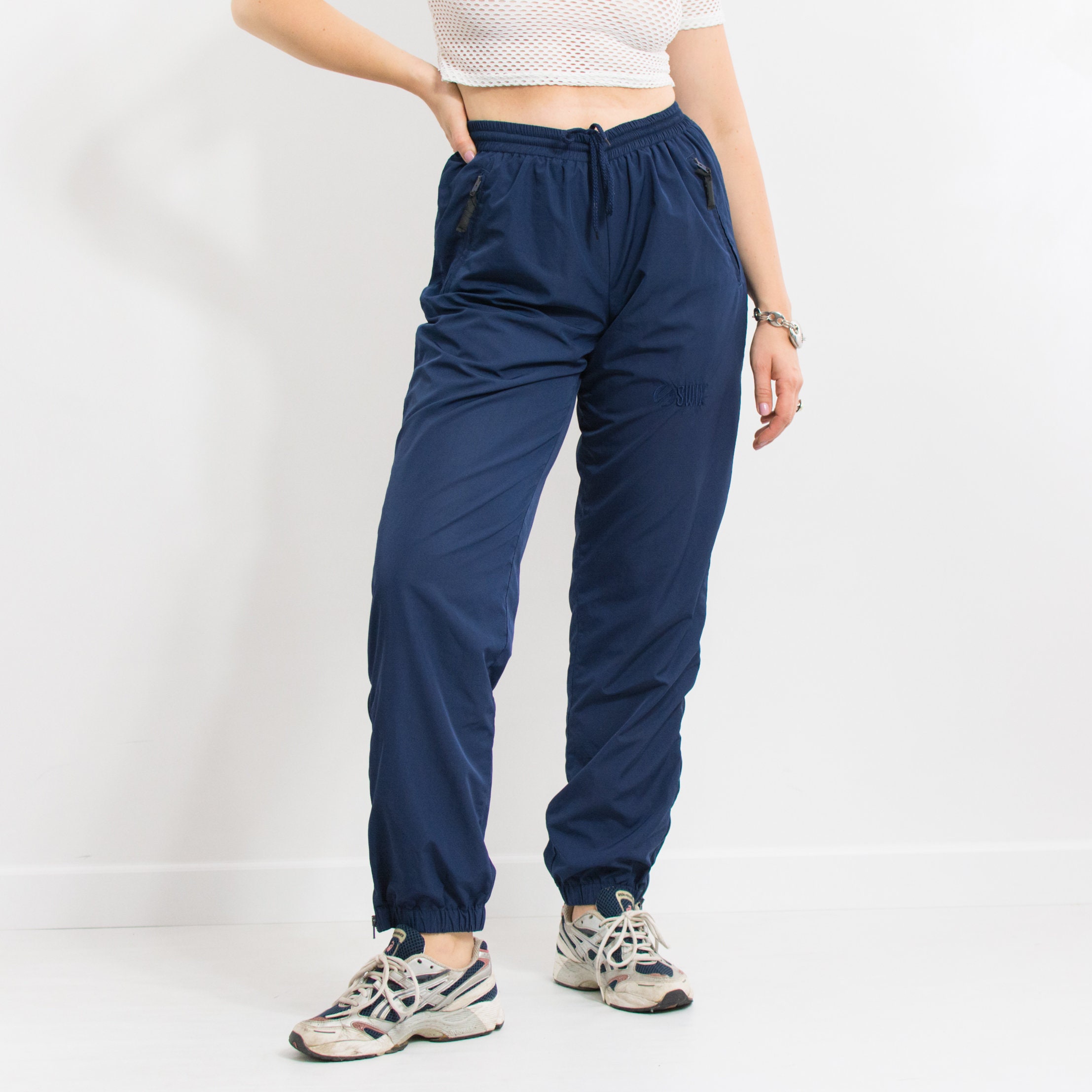 90's Track Pants SWIX Vintage Sweatpants Women Size M/L - Etsy