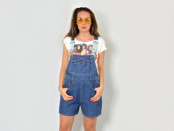 90s overall shorts