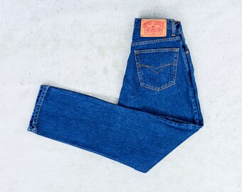 Jeans Vintage Blue 90s Denim Button Fly 