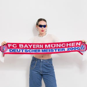 Echarpe FC BAYERN MUNCHEN vintage supporter de football