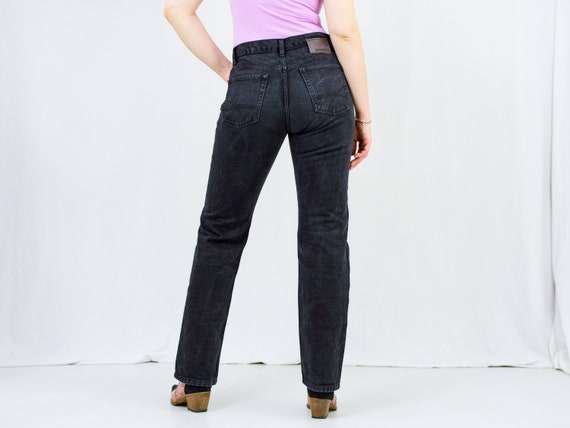 Black Jeans Vintage Y2k Denim Straight Leg W33 L32 L/XL -  Canada