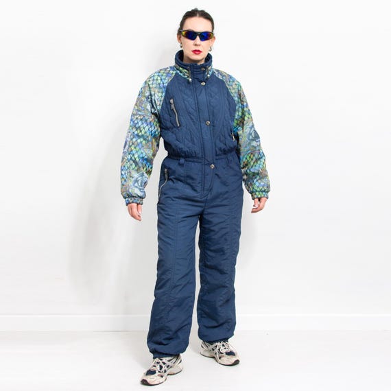 Années 80 Combinaison Ski Vintage Femme Combinaison De Ski