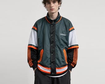 Vintage Adidas 90s Oversized Trainingsjacke Mesh Panel XL