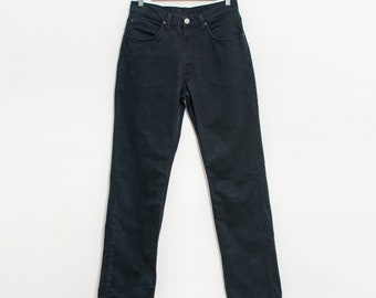 Lee jeans vintage black denim straight leg women size L