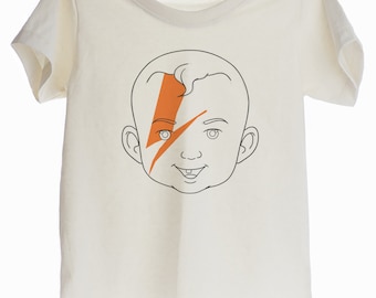 Baby Bowie Punk Organic T-shirt for Kids