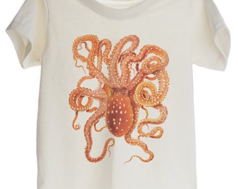 OCTOPUS TAKO Organic T-shirt for Kids