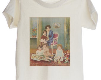 Vintage Cartel Camiseta Orgánica para Niños