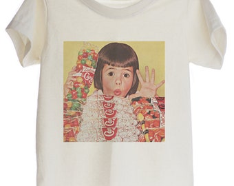 Vintage Cartel Camiseta Orgánica para Niños