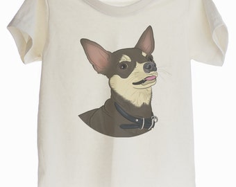 Chiwawa Dog Lover Organic T-shirt for Kids