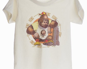 Classic King Kong Organic T-shirt for Kids