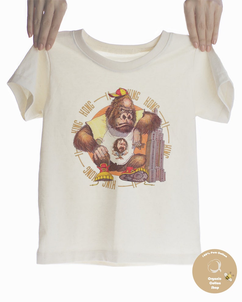 Classic King Kong Organic T-shirt for Kids image 1