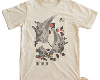 Manta Ray (Kraben Rahu) Poster Organic T-shirt 100% Organic Cotton