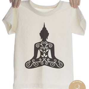 Tibet Buddha Punk Organic T-shirt for Kids