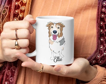 11oz Custom Pet Mug Using Pet Photo & Name! Custom Dog Mug Dog Coffee Cup Personalized Pet Mugs Dog Mom Mug Personalized Pet Mug Dog Dad Mug