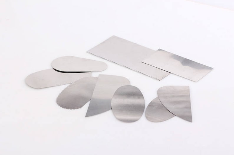 Pottery Clay Molding Steel Kidney Scraper Ceramics Sharp Etsy Australia