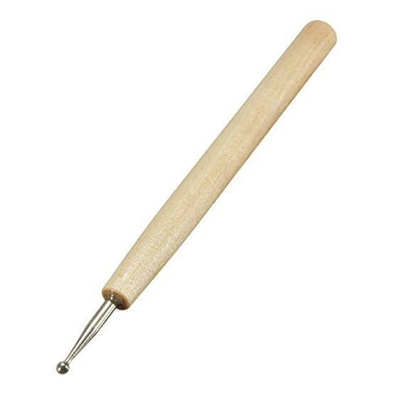 5Pcs Pr/ägen Punktierung Modellieren Ton DIY Werkzeuge f/ür Ledertaschen Ton Kunstprojekte Skulpturen Ton Keramik Pr/ägen Kunst